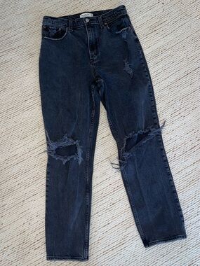 Abercrombie 90s Straight Ultra High Rise jeans